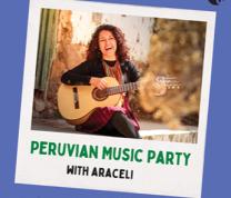 Women’s History Month: Peruvian Music Party image